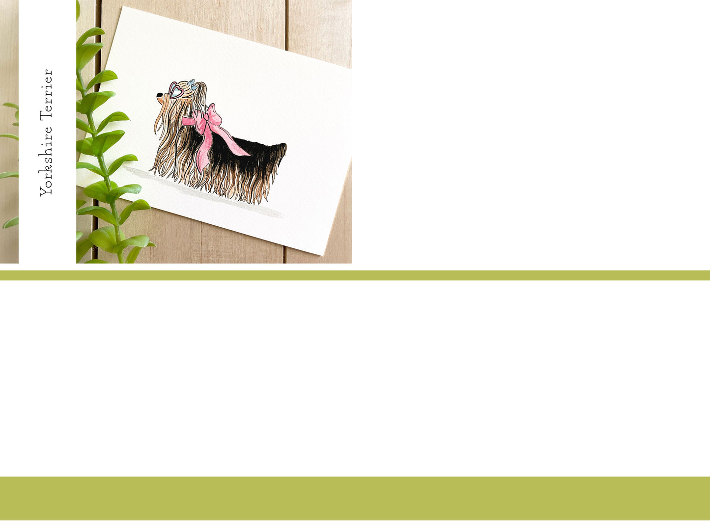 Set of 5 | 5x7 Canine Watercolor Prints