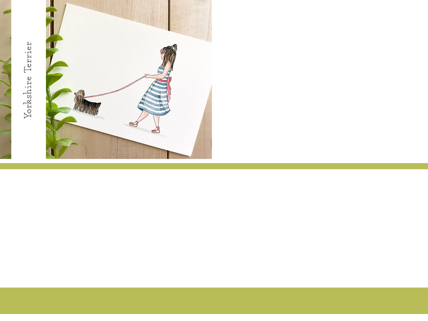 Set of 5 | 5x7 Canine Companion Watercolor Prints