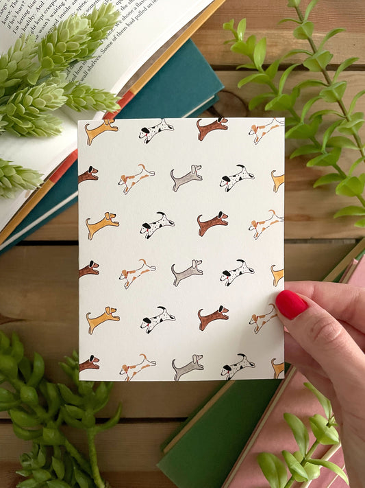 Pouncing Puppies Card Set with Envelopes