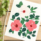 Hibiscus 8x10 Gouache Print