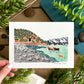 Anchorage (Alaska) 5x7 Watercolor Print - Lilyvine Design