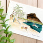 Honolulu (Hawaii) 5x7 Watercolor Print - Lilyvine Design