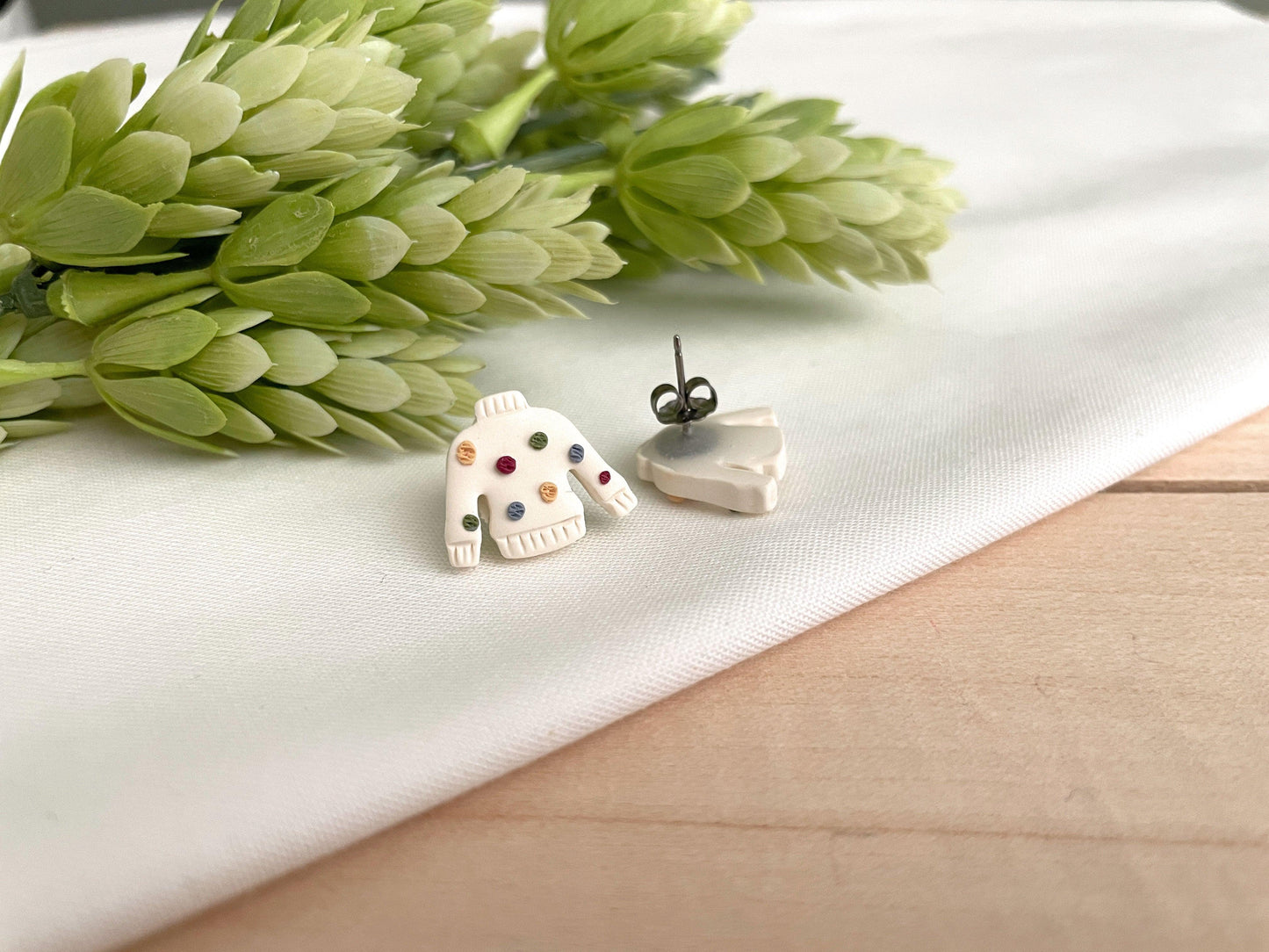 Clay Earring Stud Pack (Three Pairs) - Lilyvine Design