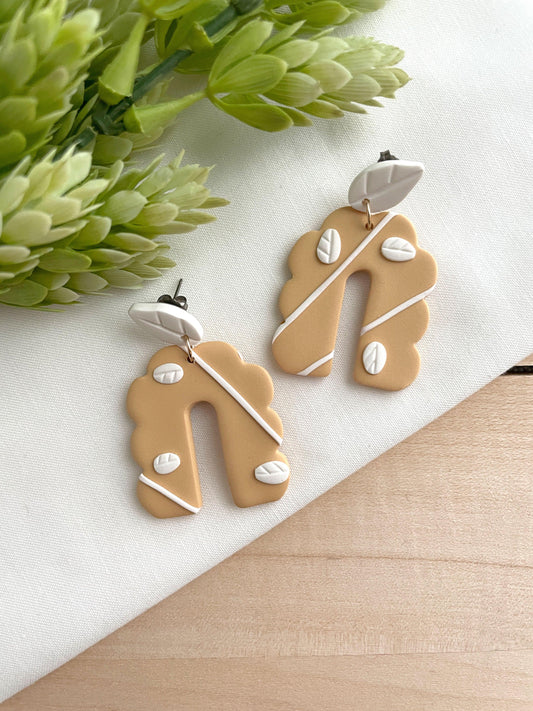 Butterscotch Yellow Drop Earrings - Lilyvine Design