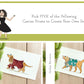 Set of 5 | 4x6 Canine Watercolor Prints
