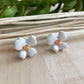 Coconut Blossom Clay Stud Earrings