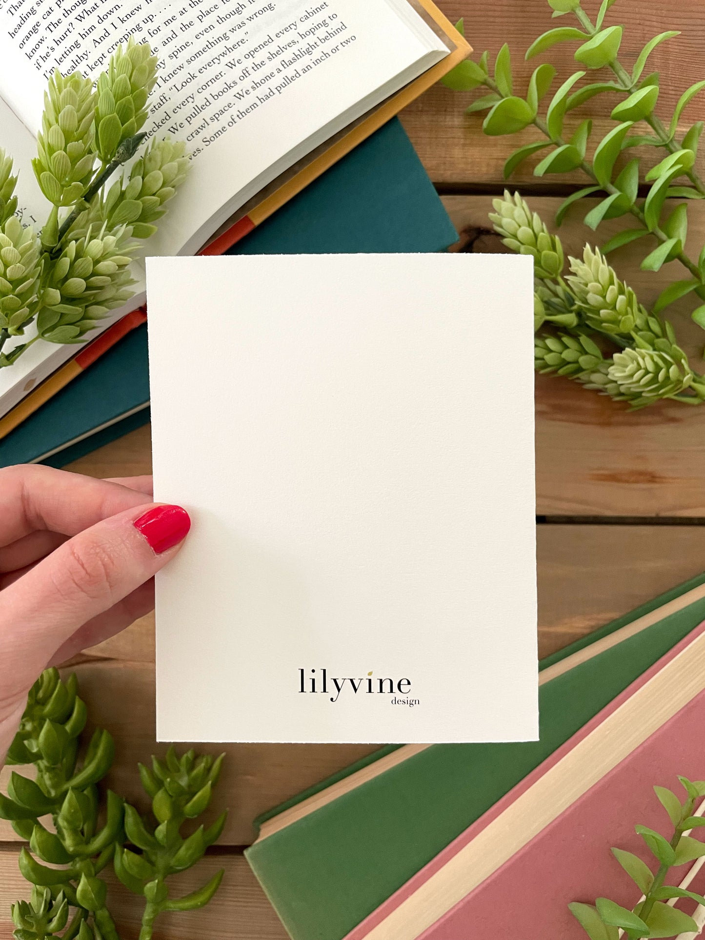 Botanical Card Set with Envelopes