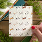 Pouncing Puppies Card Set with Envelopes