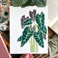 Set of 3 | 8x10 Plants on Paper Gouache Prints