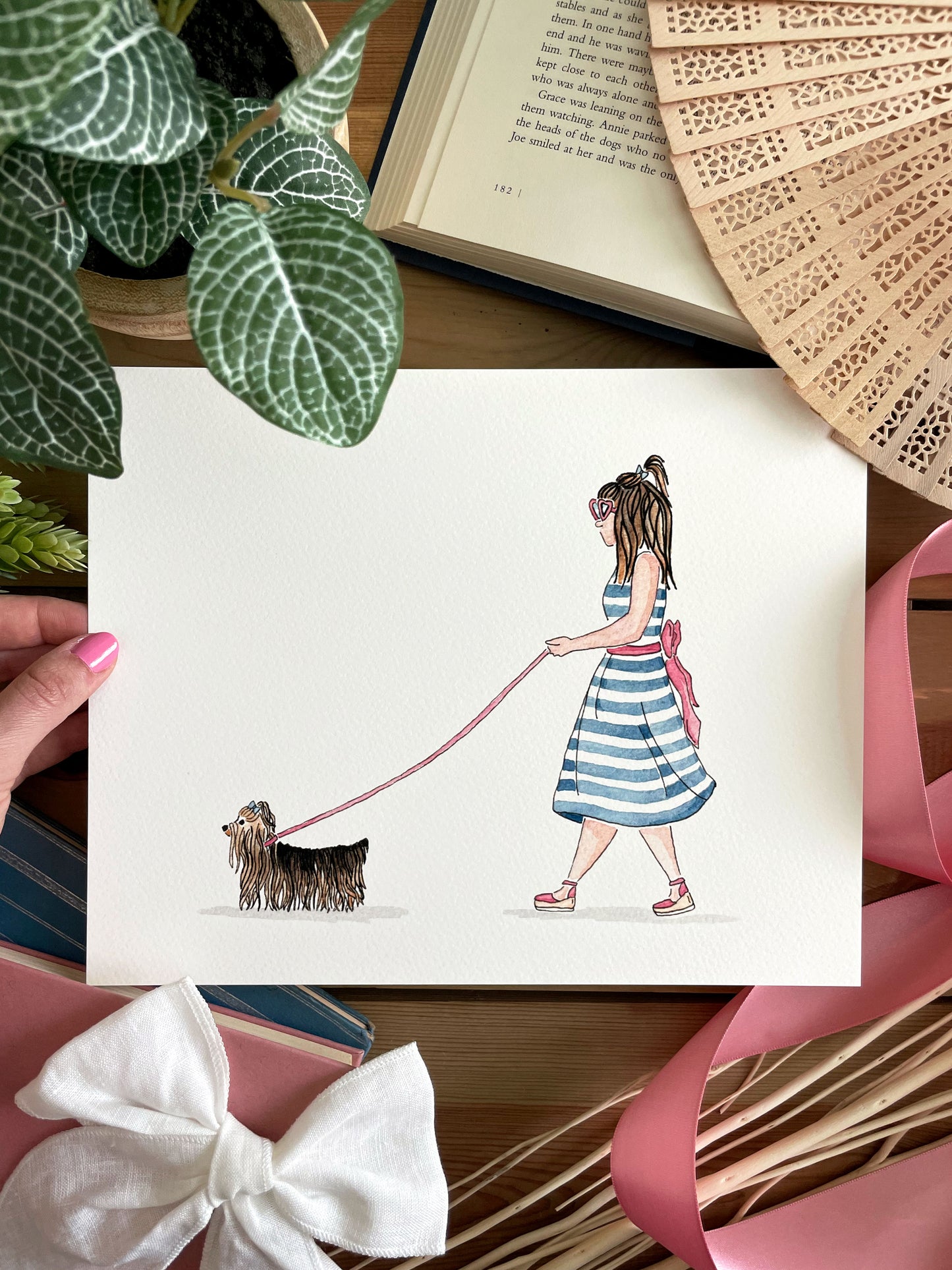 Set of 3 | 8x10 Canine Companion Watercolor Prints