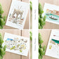 Set of 5 | 4x6 City Watercolor Prints - Lilyvine Design