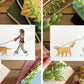 Set of 5 | 5x7 Canine Companion Watercolor Prints - Lilyvine Design