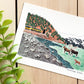Anchorage (Alaska) 5x7 Watercolor Print - Lilyvine Design
