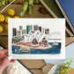 Sydney (Australia) 5x7 Watercolor Print - Lilyvine Design