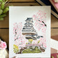 Tokyo (Japan) 8x10 Watercolor Print - Lilyvine Design