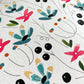 Floral Watercolor and Gouache Original 9x12 Painting - Lilyvine Design