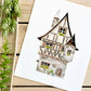 German Tudor 8x10 Watercolor Print - Lilyvine Design