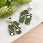 Pine Green Drop Earrings - Lilyvine Design